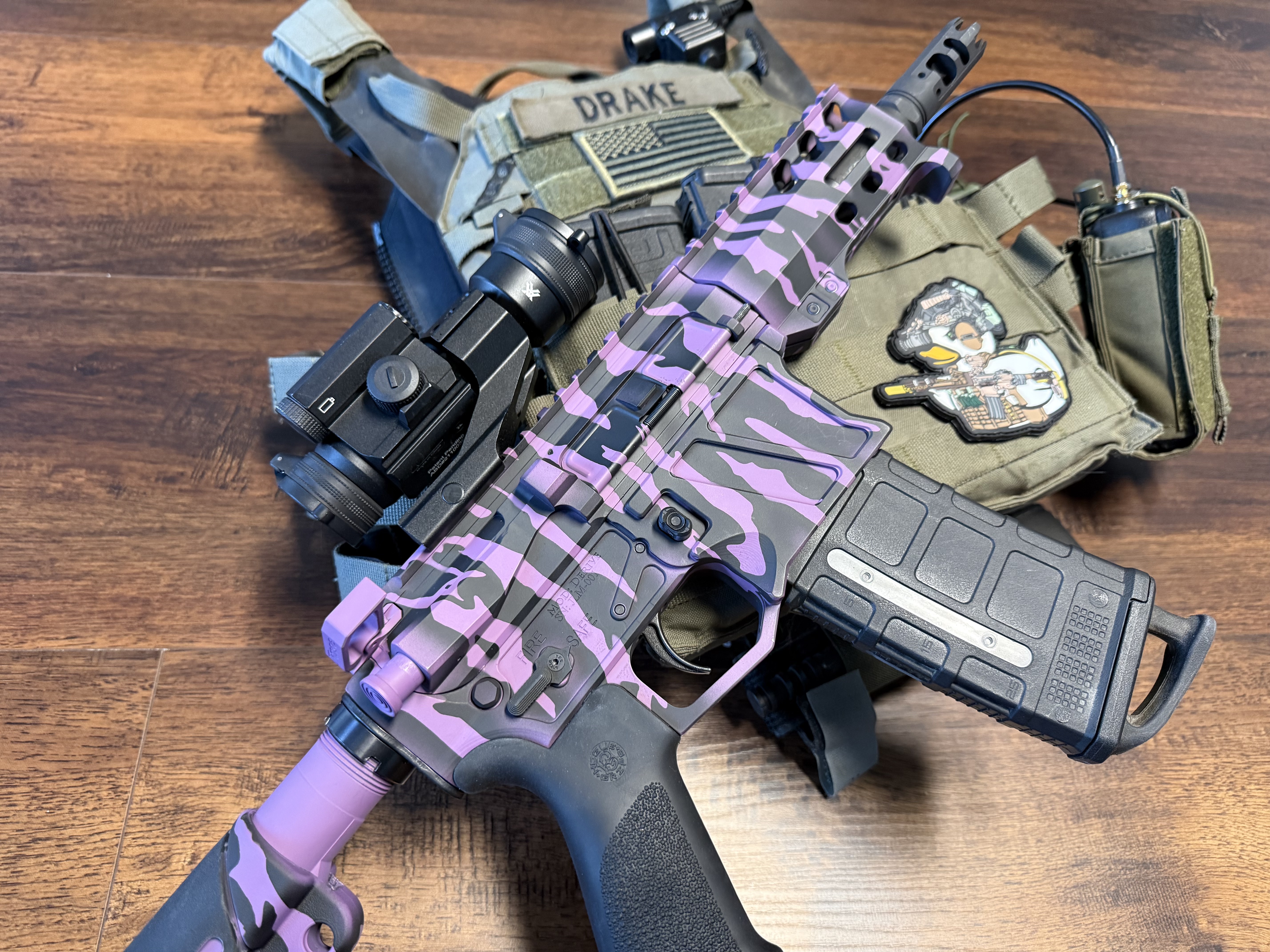 Purple Tiger Stripe Cerakote 2
