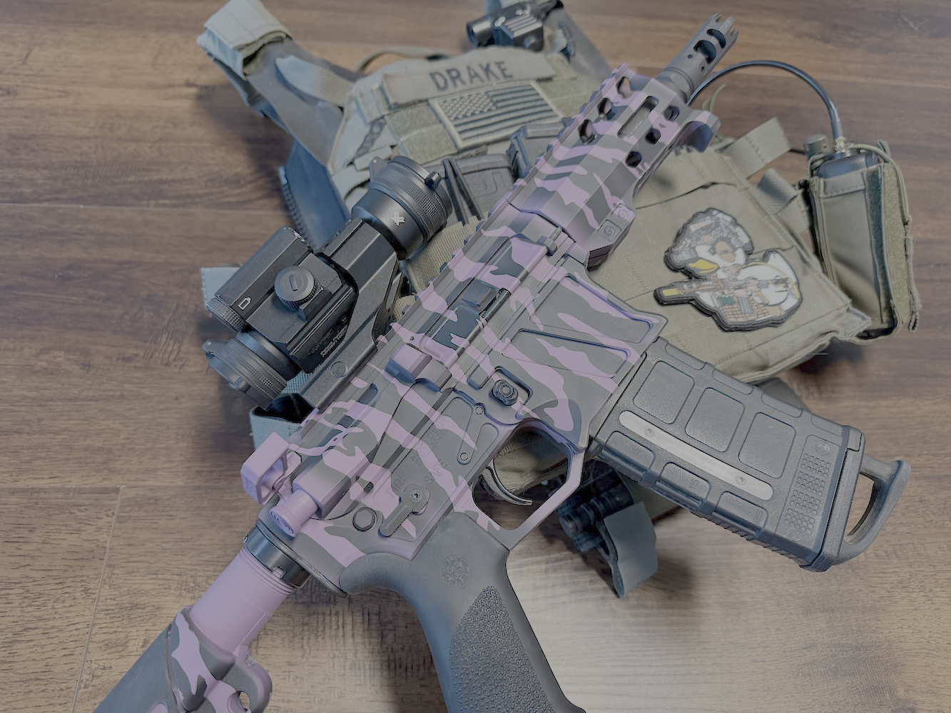 Purple Tiger Stripe Cerakote 2