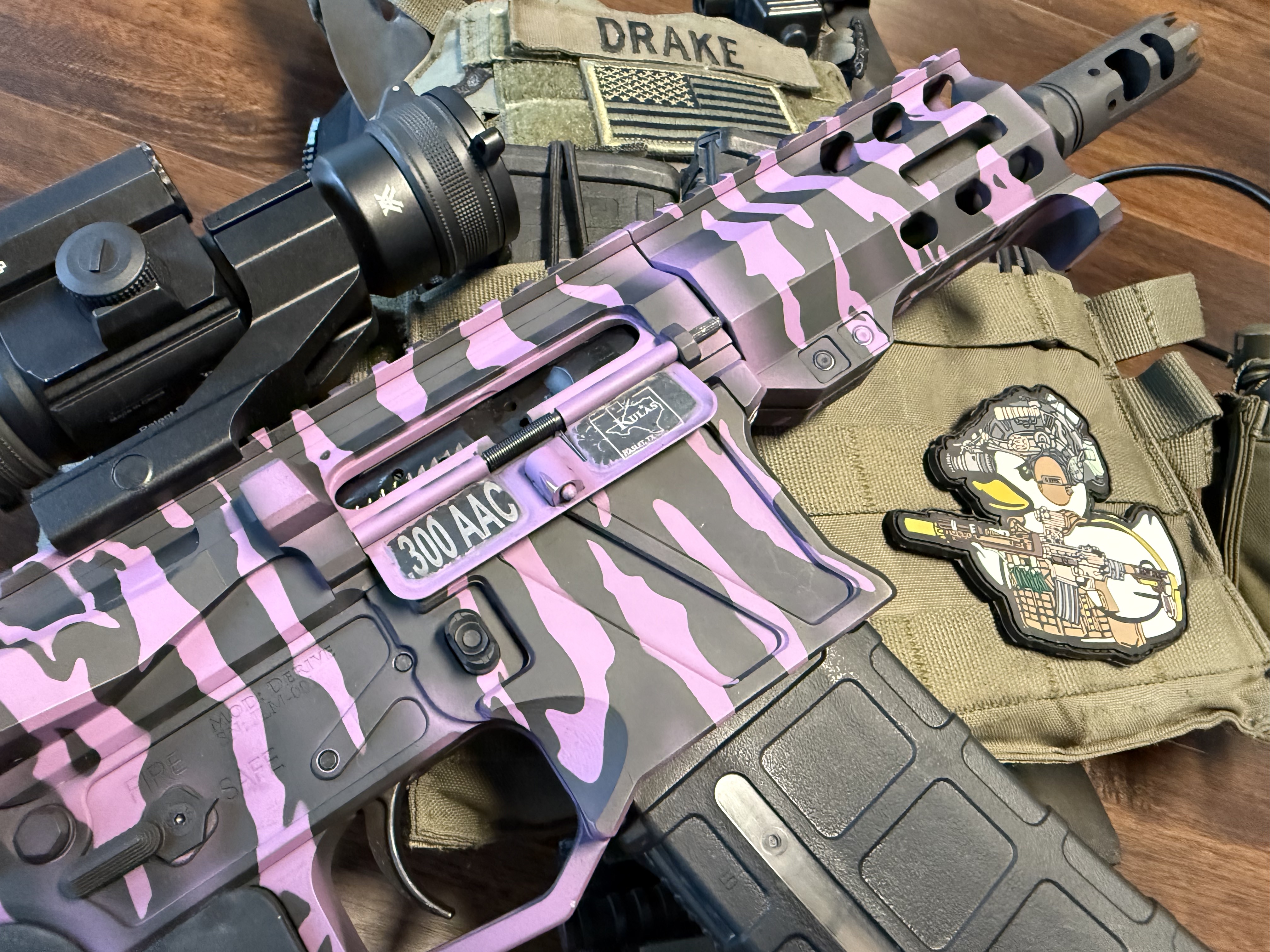 Purple Tiger Stripe Cerakote 3