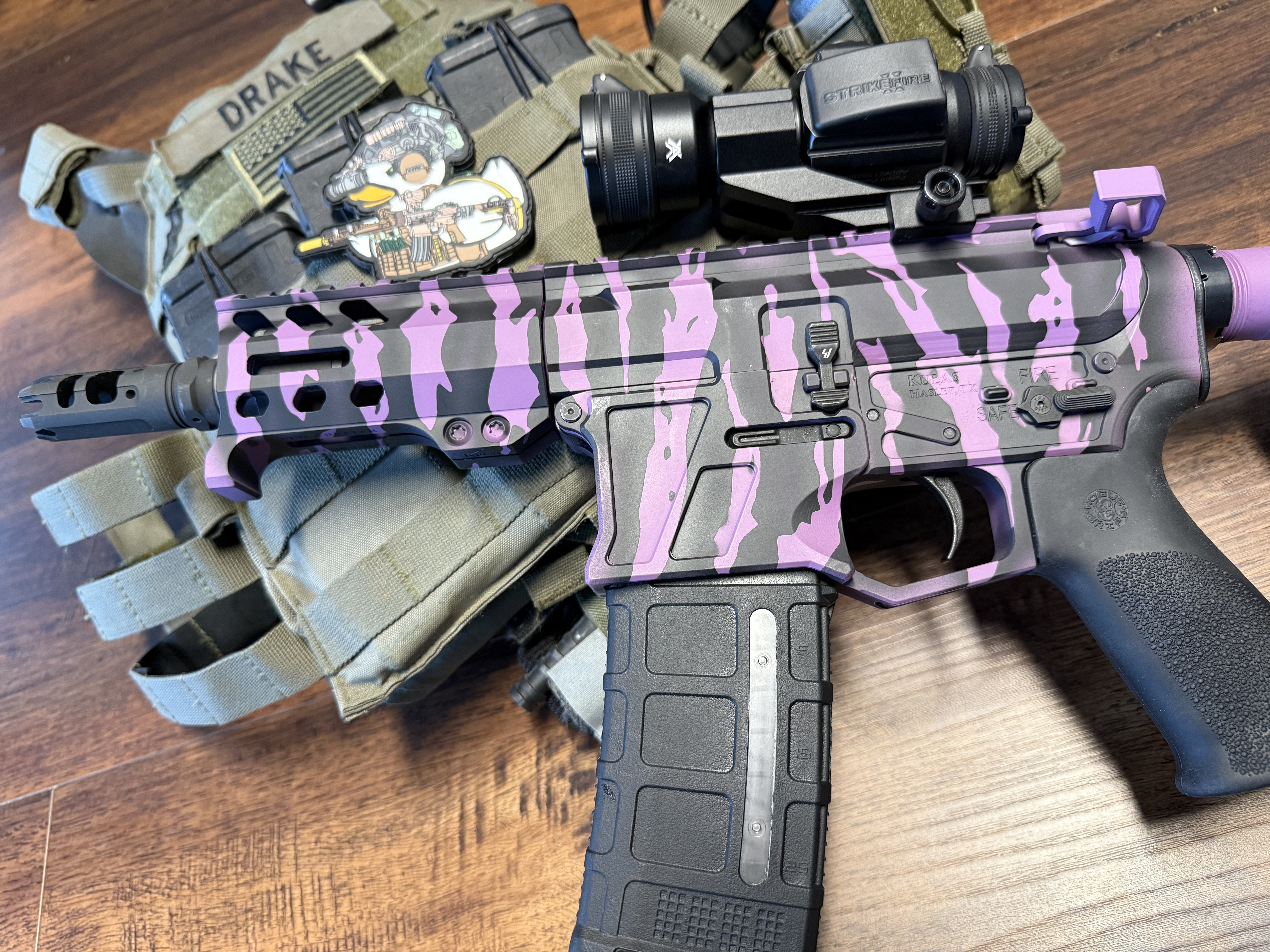 Purple Tiger Stripe Cerakote 4