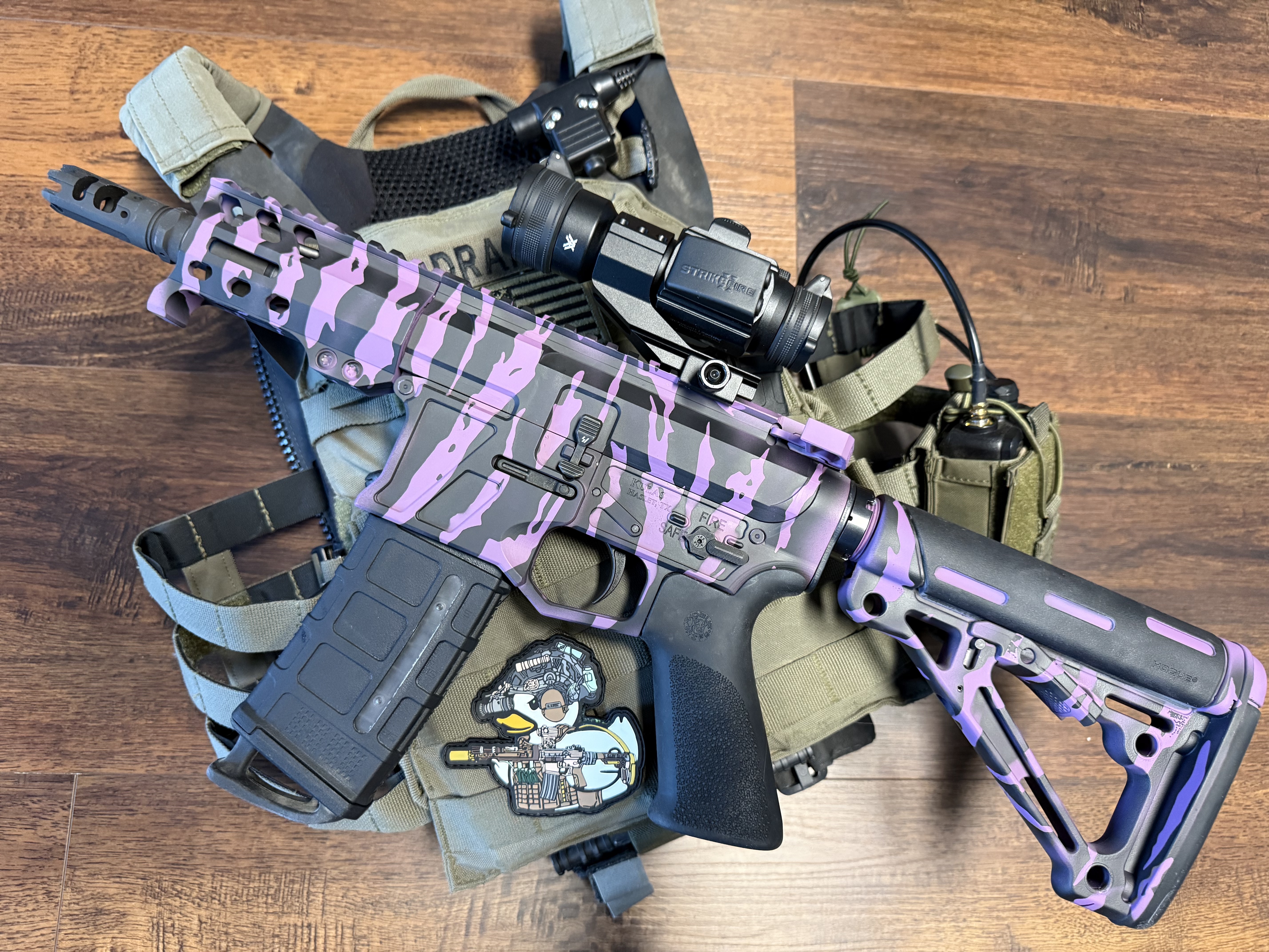 Purple Tiger Stripe Cerakote 5