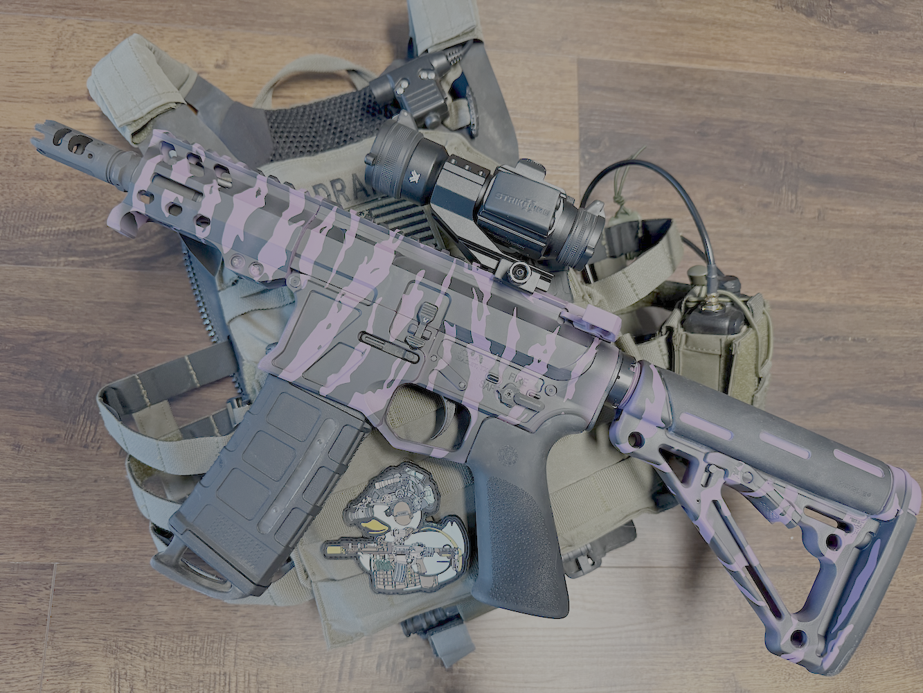 Purple Tiger Stripe Cerakote 5